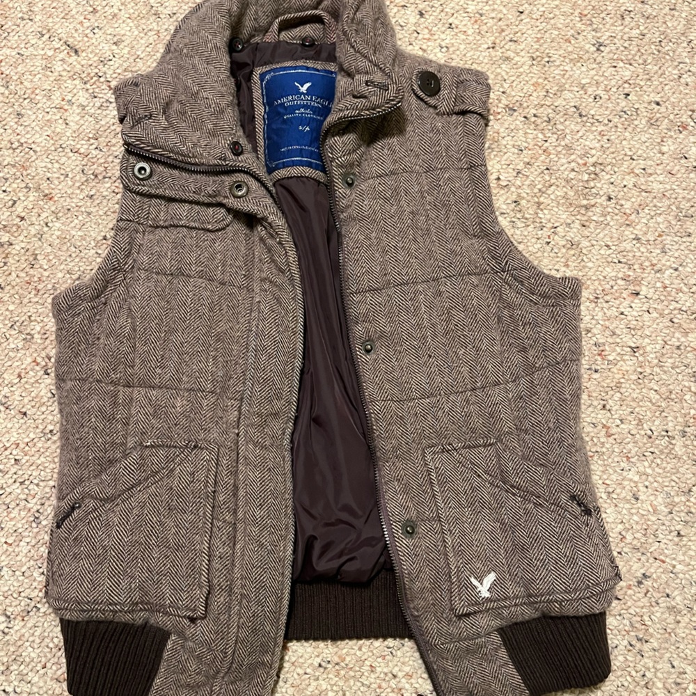 Brown AE Vest